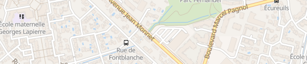 Karte Lidl Avenue Jean Monnet Vitrolles