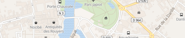 Karte Parc Japiot Verdun