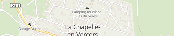 Karte Champ-Morand La Chapelle-en-Vercors
