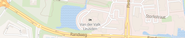 Karte Van der Valk Hotel Leusden