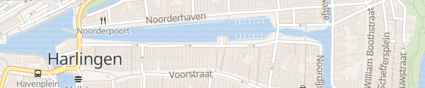 Karte Noorderhaven Harlingen