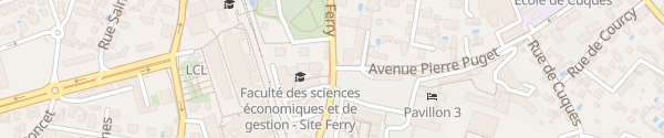 Karte Avenue Jules Ferry Aix-en-Provence