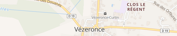 Karte Place Clodomir Vézeronce-Curtin
