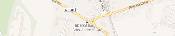 Karte Rue Paul Langevin Saint-André-le-Gaz