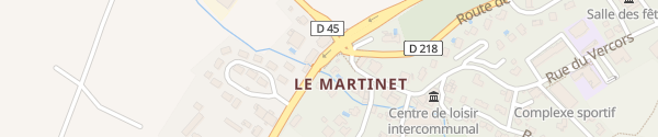 Karte D1532 Saint-Quentin-sur-Isère