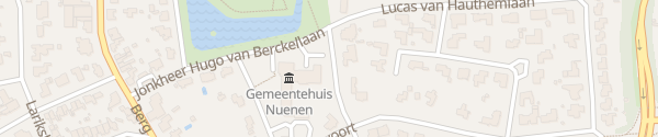 Karte Gemeentehuis Nuenen