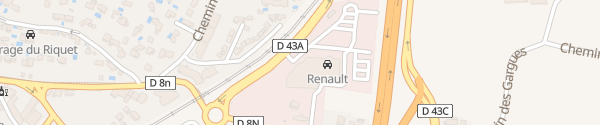 Karte Renault Händler Aubagne