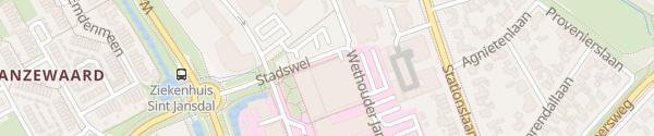 Karte Ziekenhuis St. Jansdal P1 Harderwijk