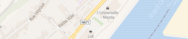 Karte Lidl Boulevard Zénobe Gramme Herstal