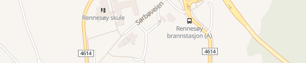 Karte Vikevåg skole Rennesoy