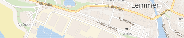 Karte Stationsweg Lemmer