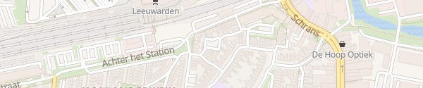 Karte Wassenberghstraat Leeuwarden