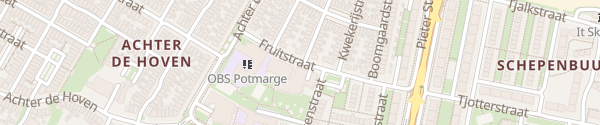 Karte Fruitstraat Leeuwarden