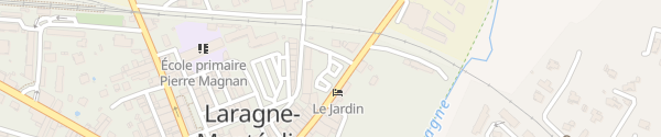 Karte Parking Rue de la Concorde Laragne-Montéglin