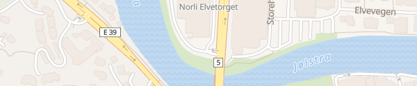 Karte Elvetorget Senter Førde