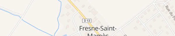 Karte Grande Rue Fresne-Saint-Mamès