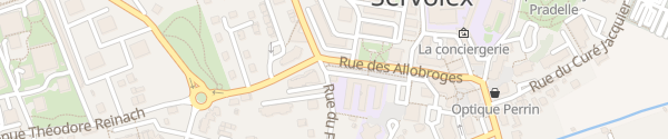Karte Place Pergaud La Motte-Servolex