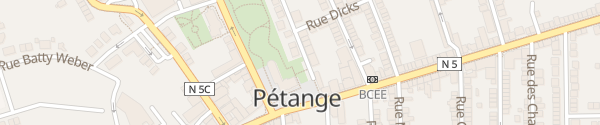 Karte Parking Rue du Parc Pétange