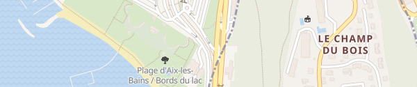Karte Avenue Daniel Rops Aix-les-Bains