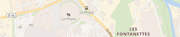 Karte Le Phare Chambéry