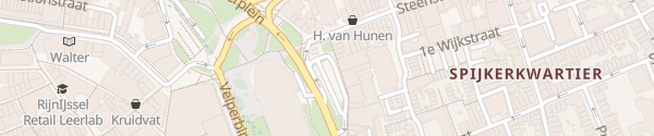 Karte Velperbuitensingel Arnhem
