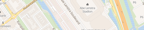Karte Abe Lenstra Boulevard Heerenveen