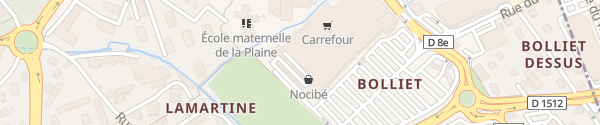Karte Carrefour Bassens