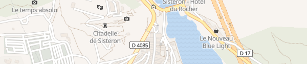 Karte Rue Saunerie Sisteron