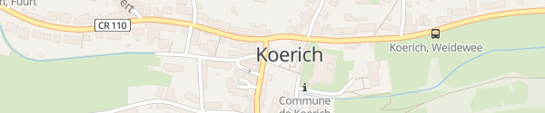 Karte Parking Mairie Koerich