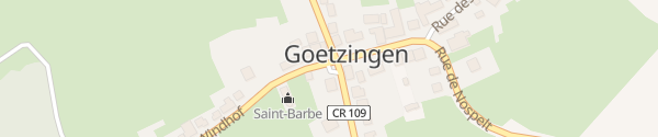 Karte Route de Luxembourg Goetzange