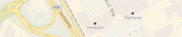 Karte Hornbach Kerkrade