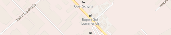 Karte Autospere VW Zentrum Eupen