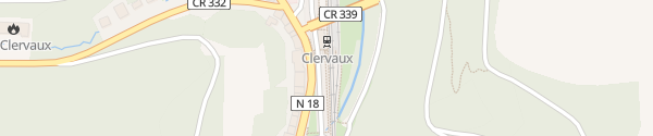 Karte Bahnhof Clervaux