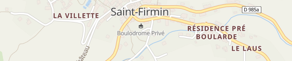 Karte Sous le Canal Saint-Firmin
