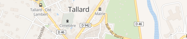 Karte Place du Gén de Gaulle Tallard