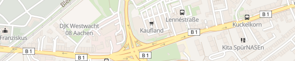 Karte Kaufland Vaalser Straße Aachen