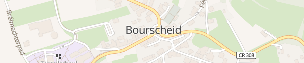 Karte Parking Eglise Bourscheid
