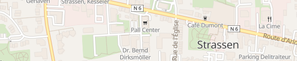 Karte Parking Pall Center Strassen