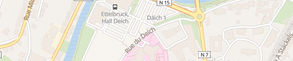 Karte Parking Deichwisen Ettelbruck