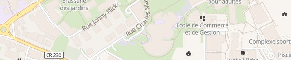 Karte Rue Charles Martel Luxembourg