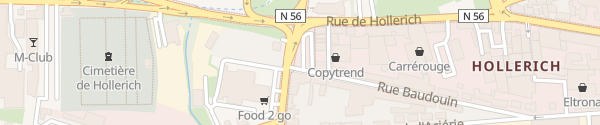 Karte Place Pierre et Paul Luxembourg