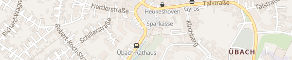 Karte Rathausplatz Übach-Palenberg