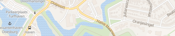 Karte Halve Maanweg Doesburg