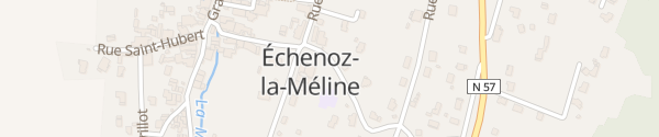 Karte Rue de la Flandrière Échenoz-la-Méline