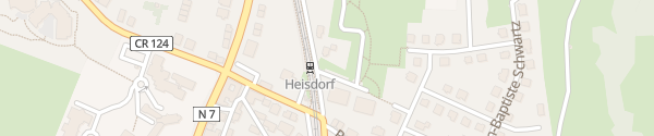 Karte Gare Heisdorf