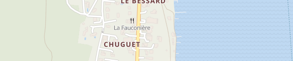 Karte Hôtel Restaurant Le Beauregard Sevrier
