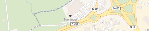 Karte Rue de la Vaugine Vesoul