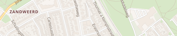 Karte Erasmusstraat Deventer