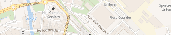 Karte Van-den-Bergh-Straße Kleve