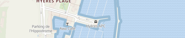 Karte Parking de la Capitainerie Hyères